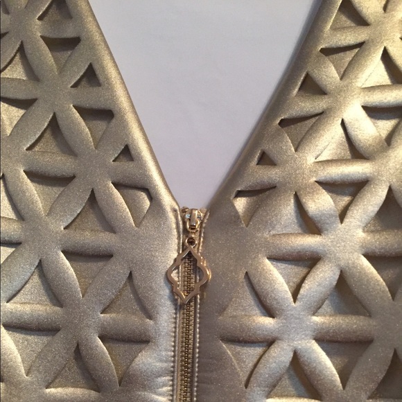 NWT Lilly Pulitzer Gold Mango Shift Dress Large - Picture 5 of 8